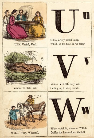 Alphabet illustré - English School
